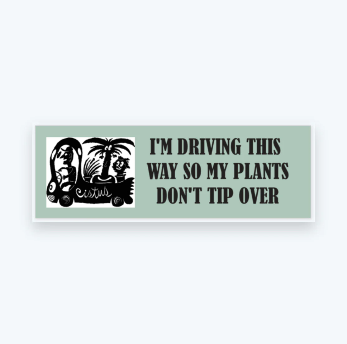 Cistus Bumper Sticker - Image 3